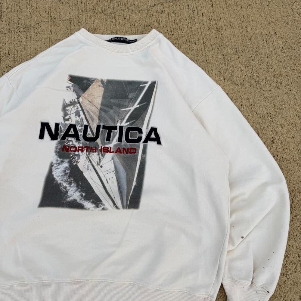 Vintage nautica sweatshirt vintage 90s